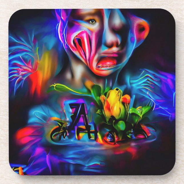 Anthrophobia 2 beverage coaster (Front)