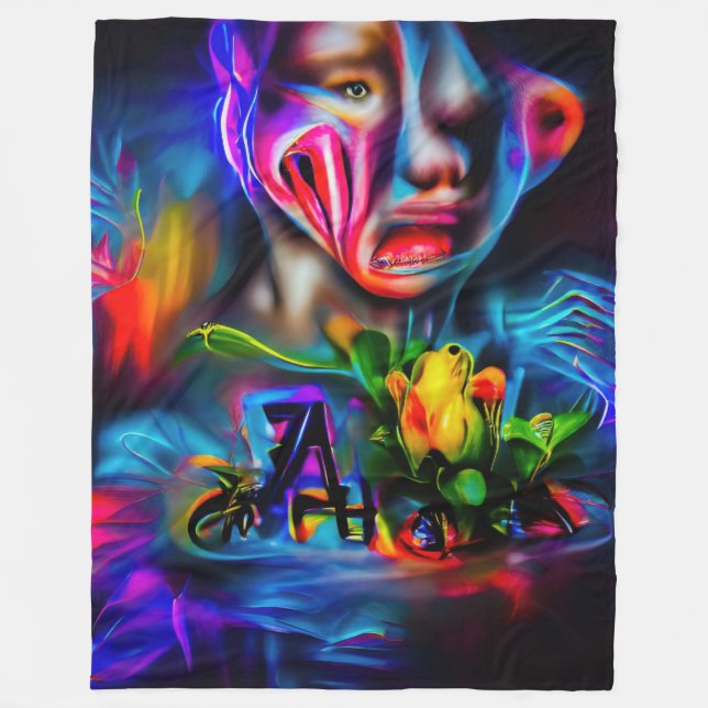 Anthrophobia 2 fleece blanket (Front)