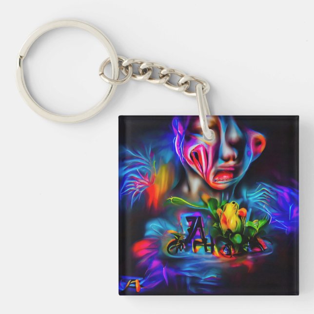 Anthrophobia 2 keychain (Front)