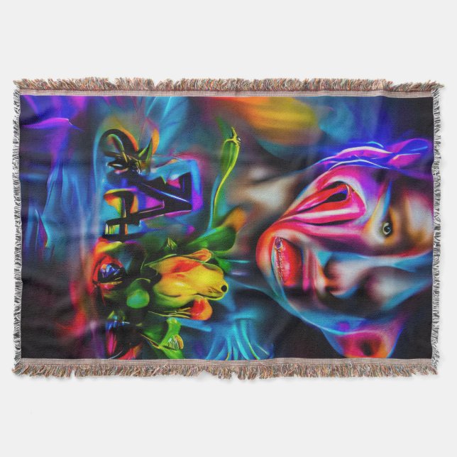Anthrophobia 2 throw blanket (Front)