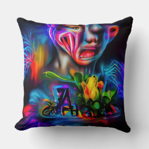 Anthrophobia 2 throw pillow