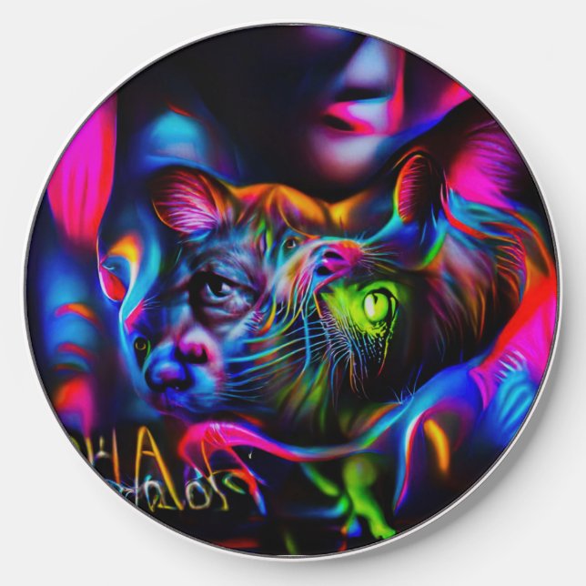 Anthrophobia  wireless charger  (Front)