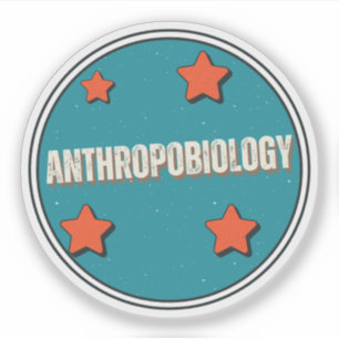 Anthropobiology Sticker