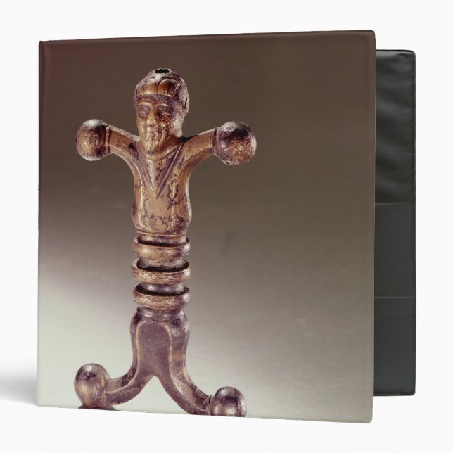 Anthropoid sword hilt 3 ring binder (Front/Inside)