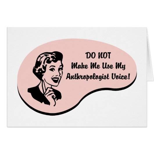 Anthropologist Voice Cards (Front Horizontal)