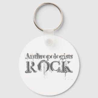 Anthropologists Rock Keychain