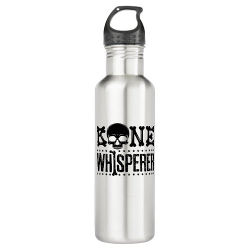 Anthropology Anthropologist Bone Whisperer Stainless Steel Water Bottle