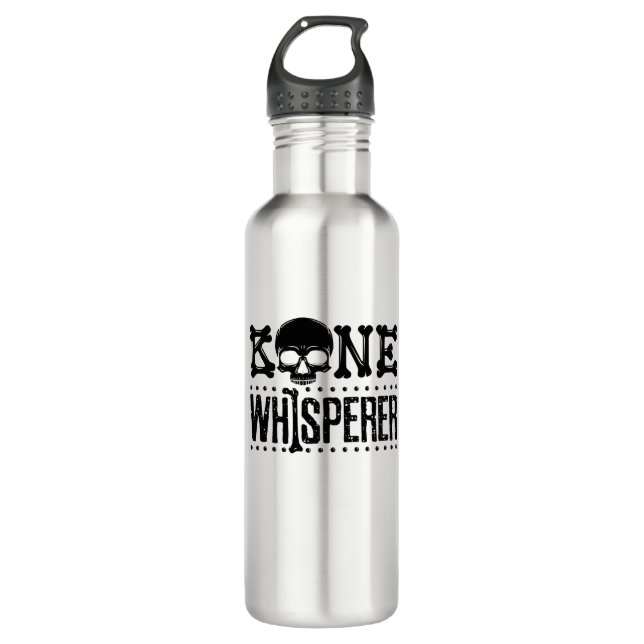 Anthropology Anthropologist Bone Whisperer Stainless Steel Water Bottle (Front)