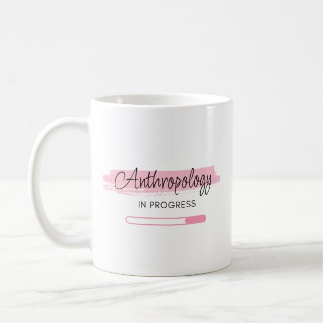 Anthropology In Progress – Personalized Coffee Mug (Left)