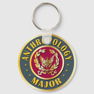 Anthropology Major Keychain