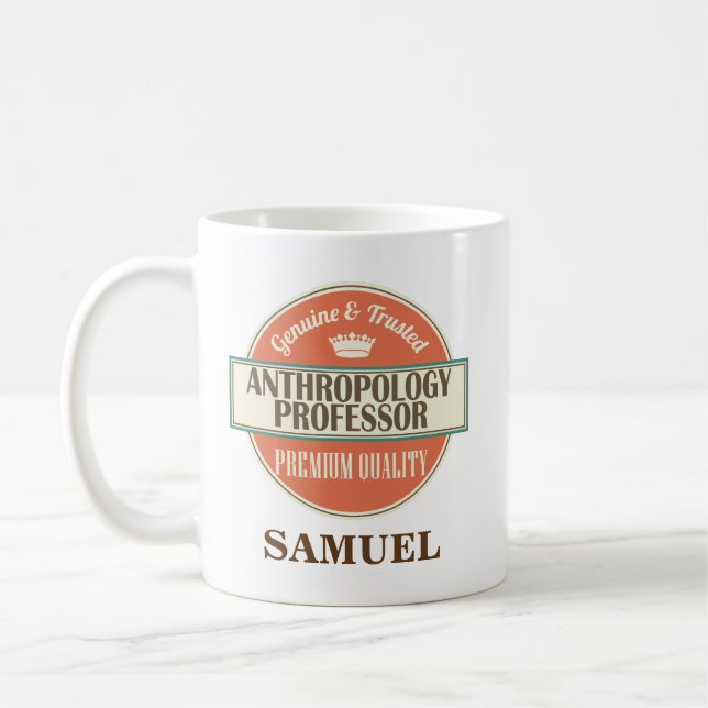 Anthropology Professor Personalized Mug Gift (Left)