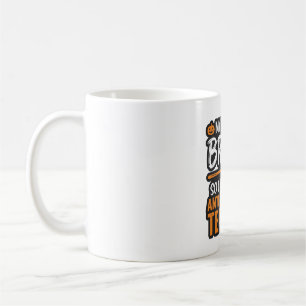 Anthropology Teacher Halloween Broom Broke Coffee Mug