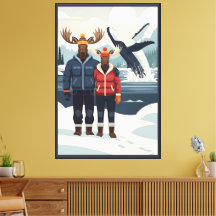 Anthropomorphic animals Whale watching in Alaska