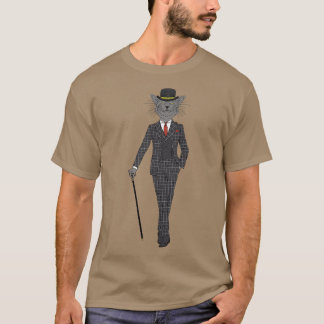 Anthropomorphic Cat 4 T-Shirt