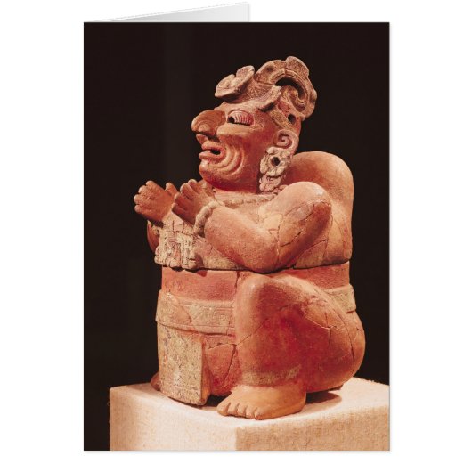 Anthropomorphic censer, from Guatemala Cards (Front)