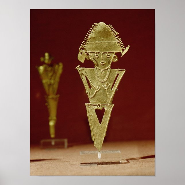 Anthropomorphic figure of a warrior poster (Front)