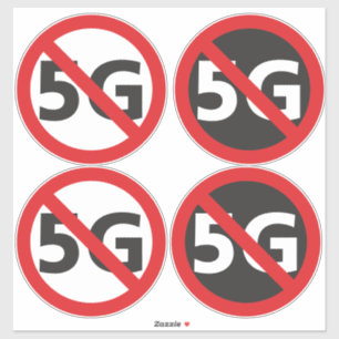 Anti-5G vinyl sticker