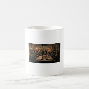 Anti AA Cult Feast Mug – Medieval Recovery Satire