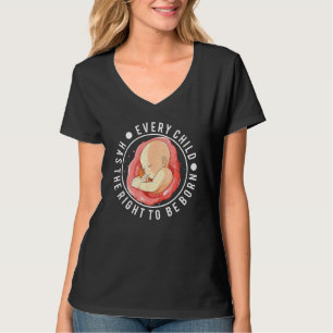 Anti Abortion Pro Life Choice Stop Unborn Lives Co T-Shirt