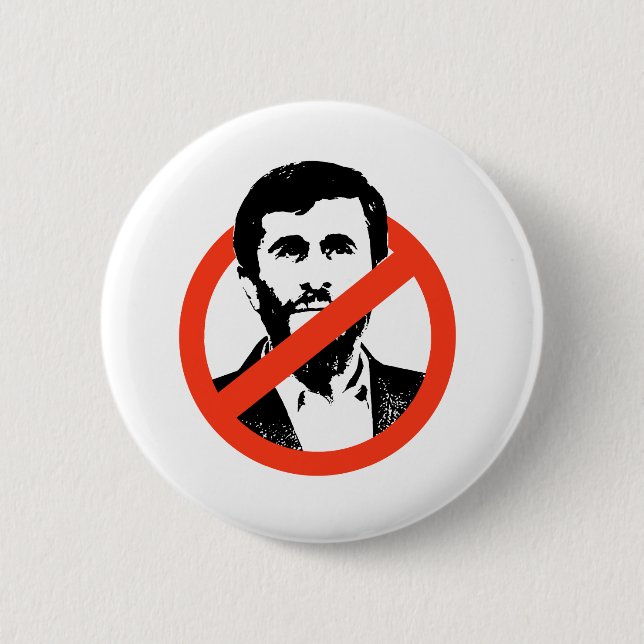 ANTI-AHMADINEJAD BUTTON (Front)