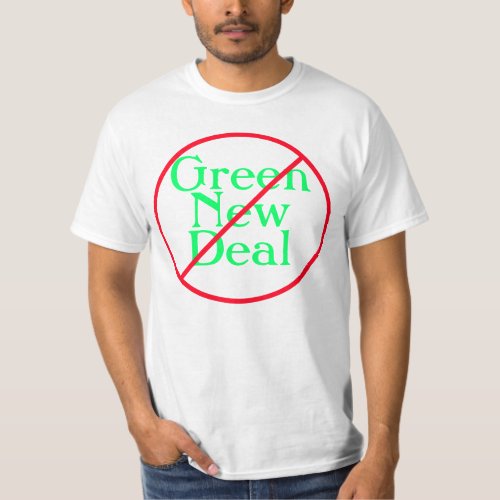Anti Alexandria Ocasio_Cortez Green New Deal T_Shirt