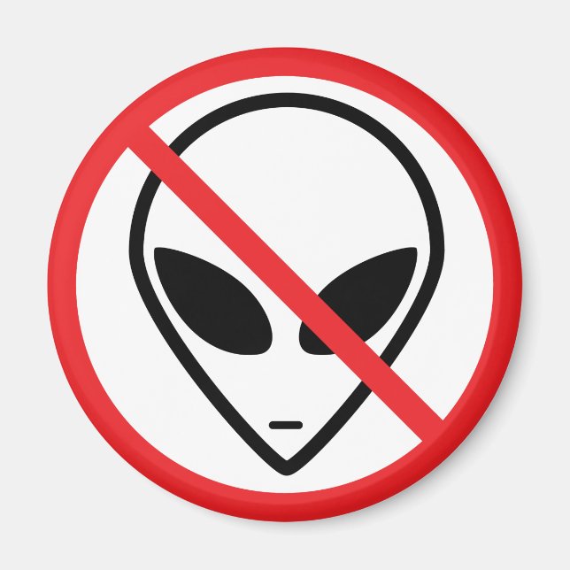 Anti-Alien Resistance Magnet (Front)