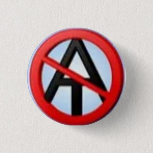 Anti-Atheist button 2 (Front)