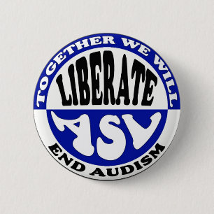 Anti-Audism button