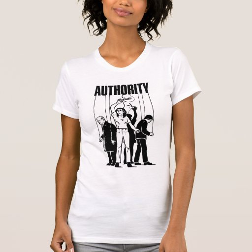 Anti Authority T-Shirt | Zazzle
