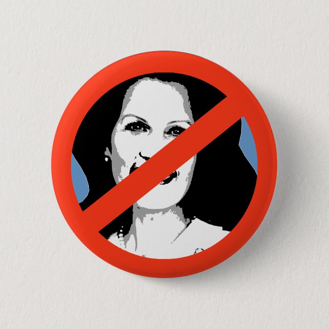 ANTI-BACHMAN: Anti-Michelle Bachman Button (Front)