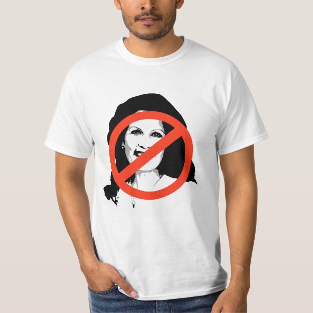 ANTI-BACHMAN: Anti-Michelle Bachman T-Shirt (Front)
