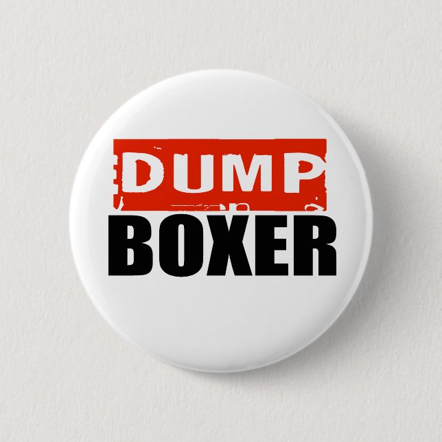 ANTI-BARBARA BOXER BUTTON (Front)