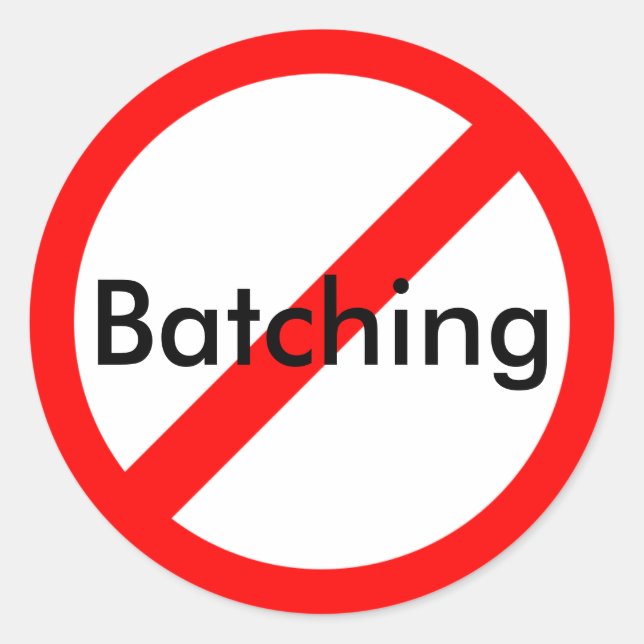 Anti-Batching Sticker (Front)