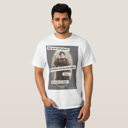 Anti_BDS T shirts for men