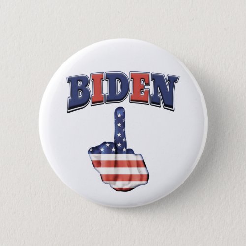 Anti_Biden Bird Finger Badge Pin
