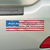 Anti Biden Bumper Sticker (On Car)