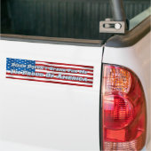 Anti Biden Bumper Sticker (On Truck)