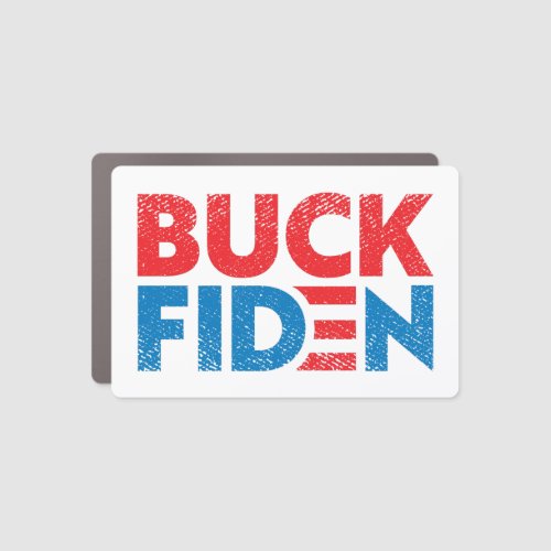 anti Biden Funny pro Trump 2024 election  Car Magnet