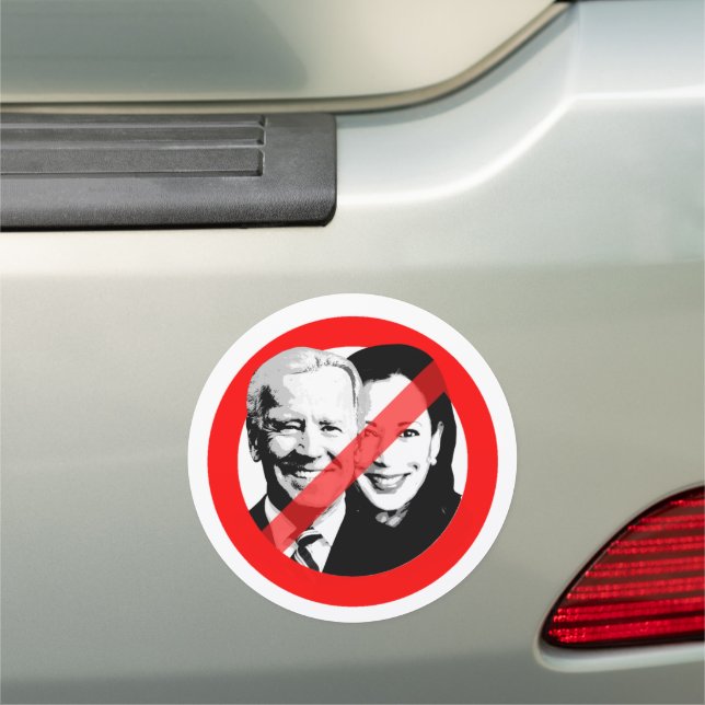 ANTI BIDEN HARRIS CAR MAGNET (In Situ)