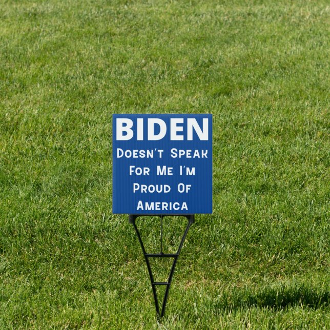 Anti Biden Sign (Insitu)