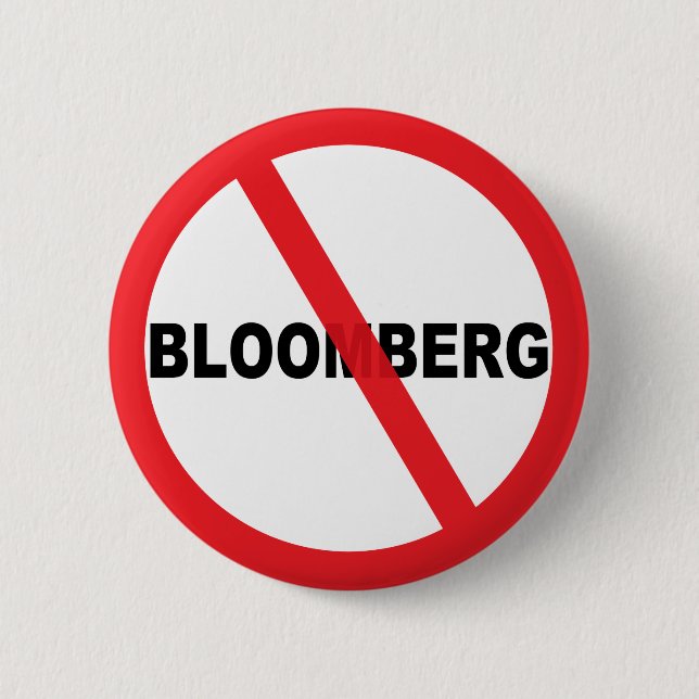 Anti Bloomberg Button (Front)