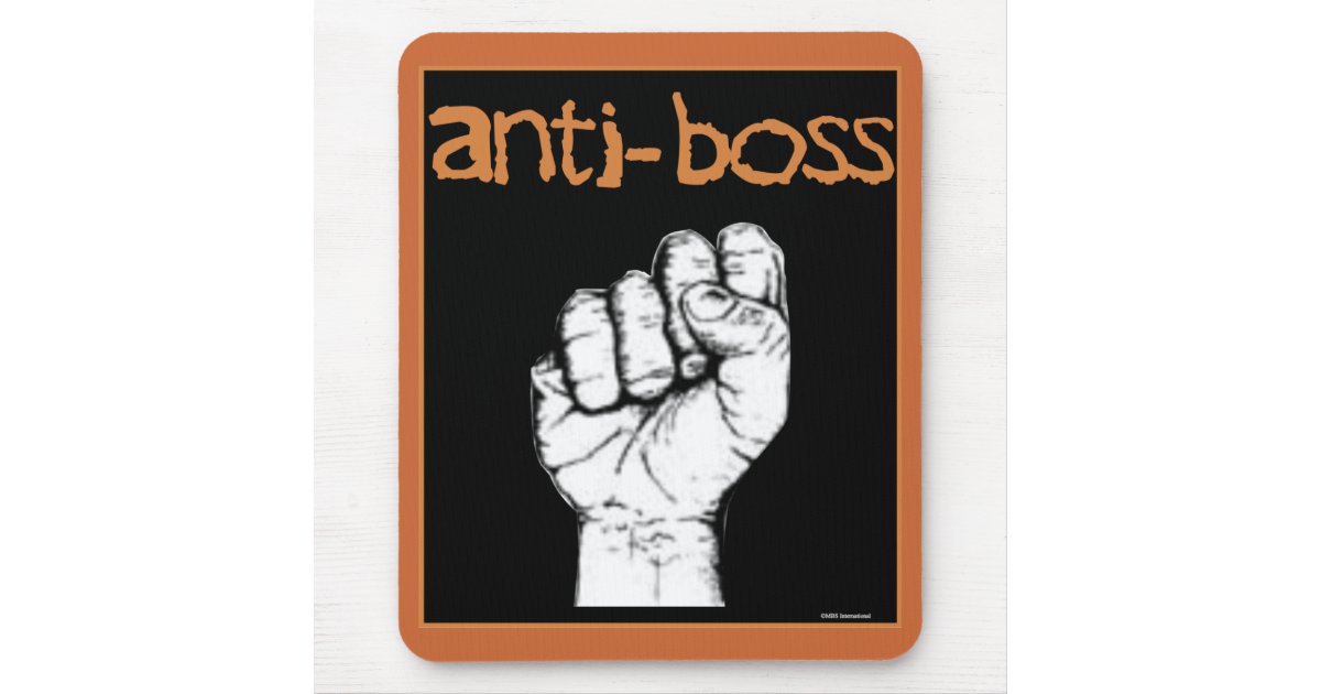 narre alkove Adgang Anti Boss slave wages union workers rights labor Mouse Pad | Zazzle