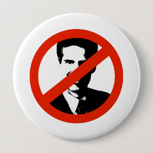 ANTI-BROWN, SCOTT PINBACK BUTTON