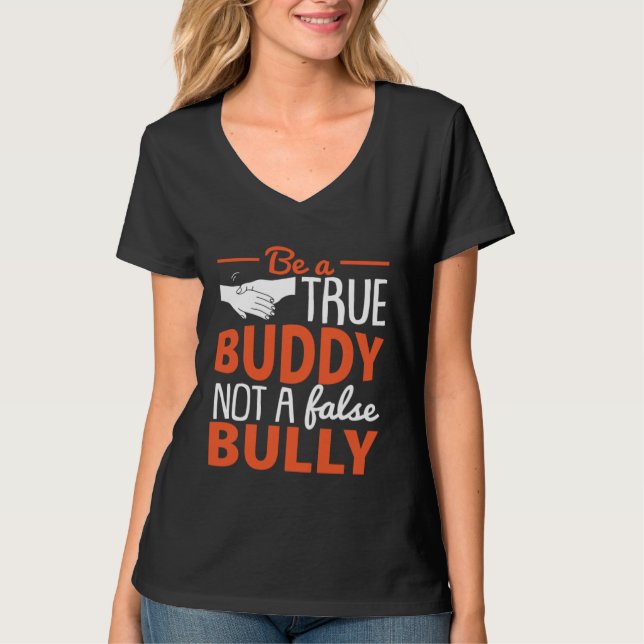 Anti Bully Equality Unity Day Anti Bullying T-Shirt (Front)