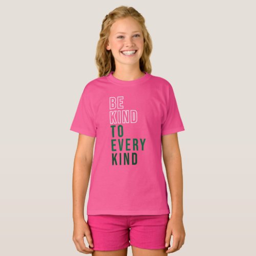 Anti Bullying Be Kind to Every Kind Kids T_shirt