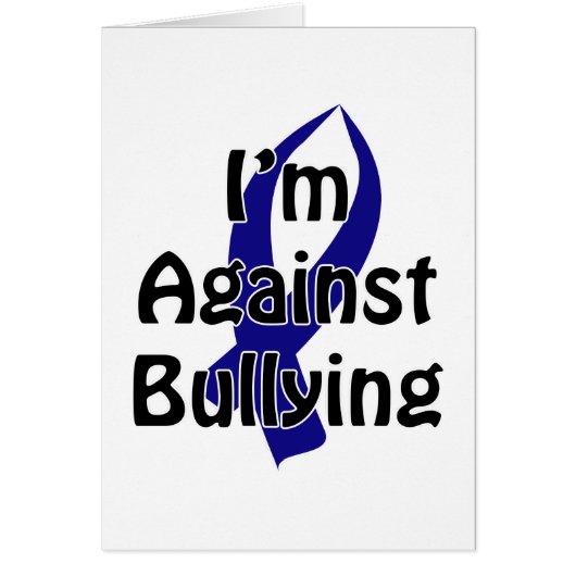 Anti-Bullying Blue Ribbon (Front)