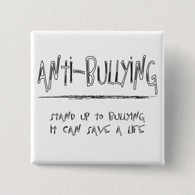 Anti-Bullying Button (Front)