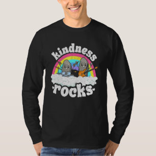 Anti Bullying Rainbow Hippie Music Teacher Kindnes T-Shirt