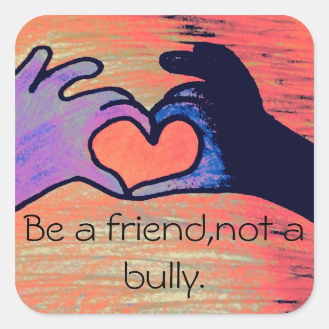Anti-bullying stickers (Front)