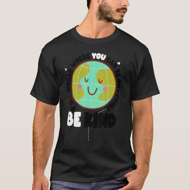 Anti Bullying Unity Day Orange  Be Kind Anti Bully T-Shirt (Front)